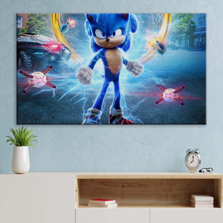 Sonic The Hedgehog 38 Leinwandbilder – Bild 3