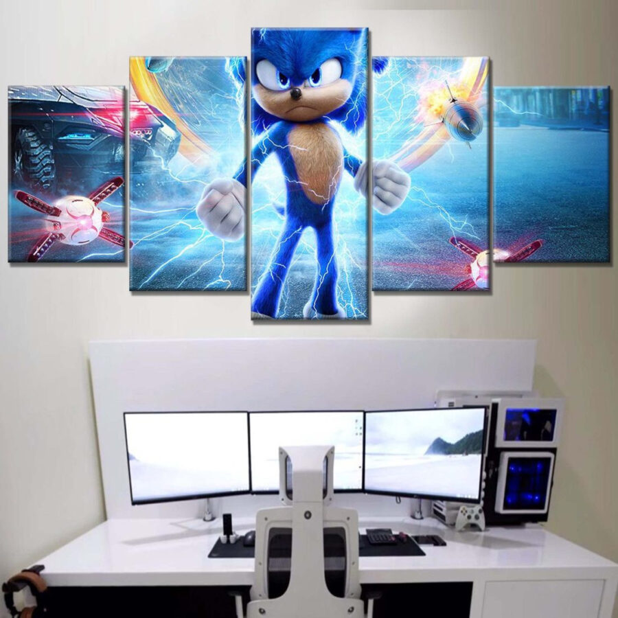 Sonic The Hedgehog 38 Leinwandbilder