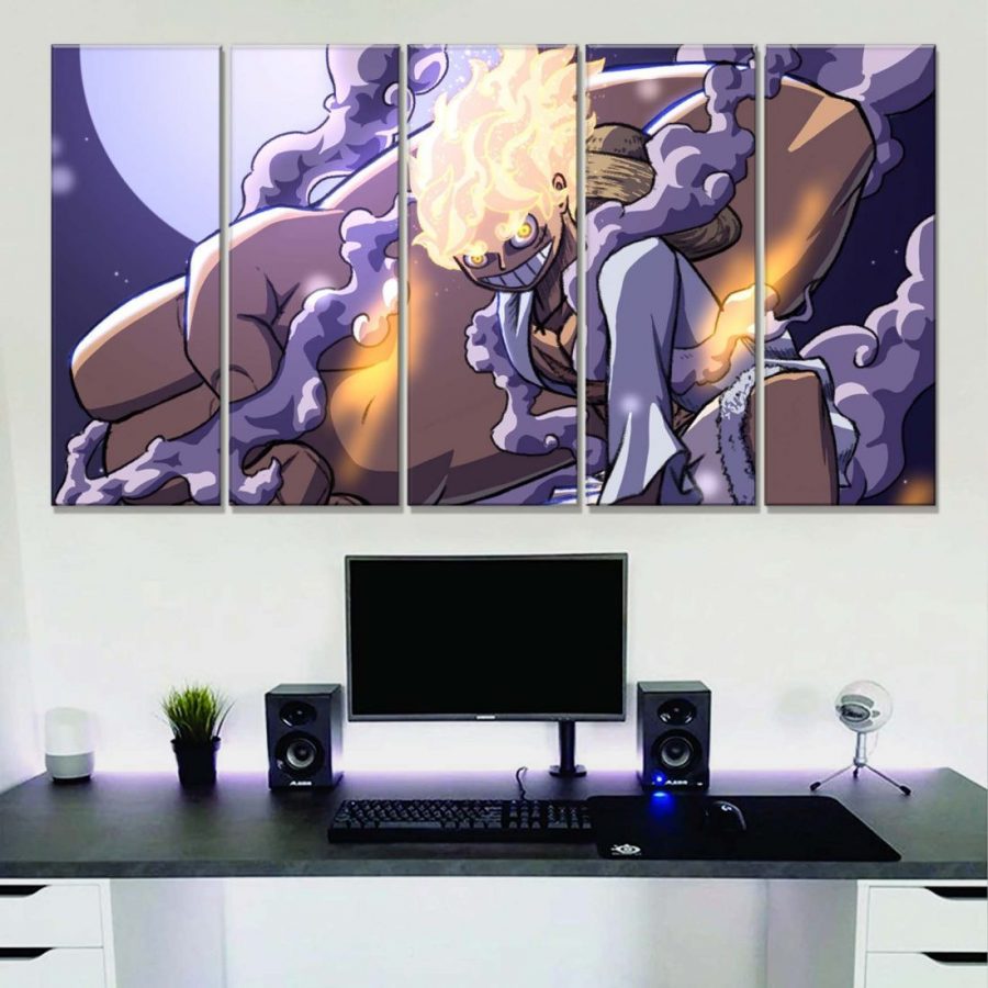 One Piece Monkey D. Luffy 13 Leinwandbilder – Bild 2