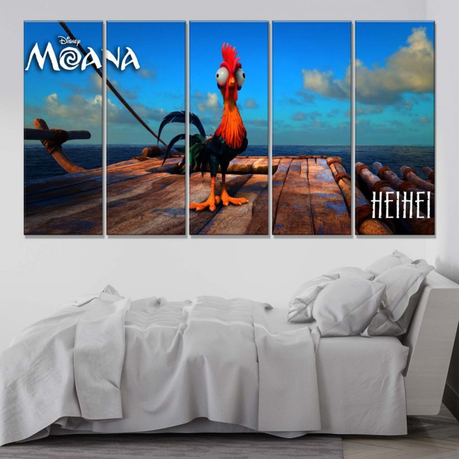 Moana Hei Hei 4 Leinwandbilder – Bild 2