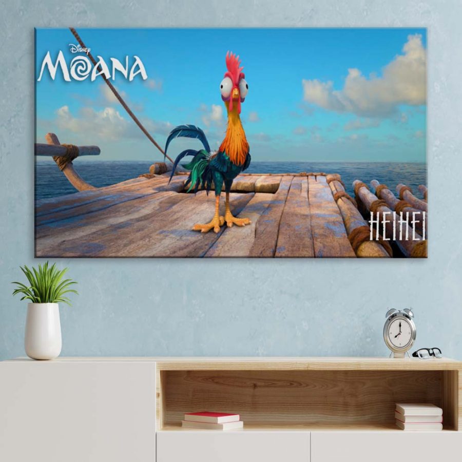 Moana Hei Hei 4 Leinwandbilder – Bild 3