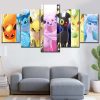 Pokemon Evee Evolution 46 Leinwandbilder