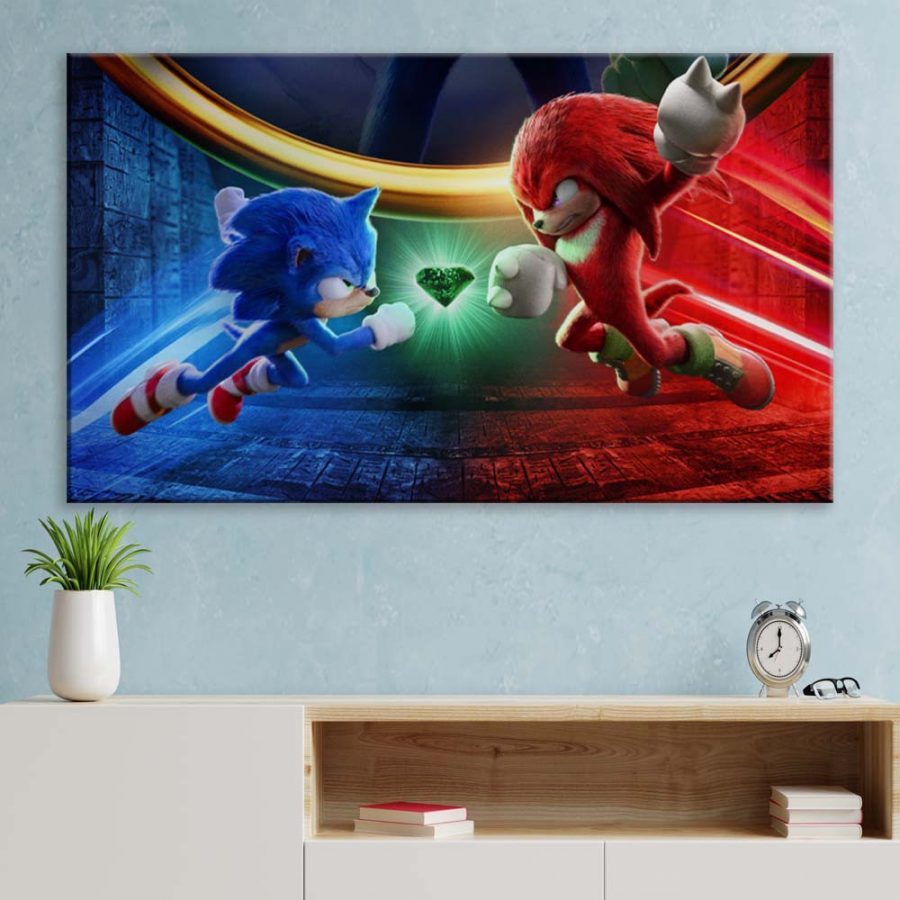 Sonic The Hedgehog 8 Leinwandbilder – Bild 3