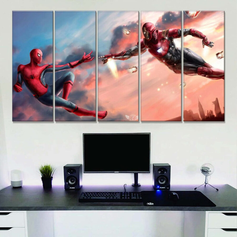 Marvel Spider Man 7 Leinwandbilder – Bild 2