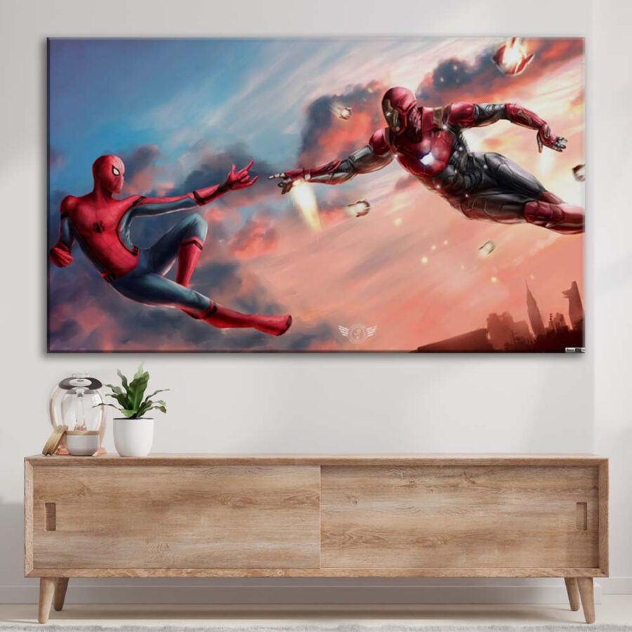 Marvel Spider Man 7 Leinwandbilder – Bild 3