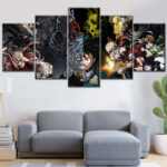 My Hero Academia Alle Charaktere 24 Leinwandbilder