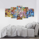 Disney Lilo und Stitch Alle Charaktere 2 Leinwandbilder