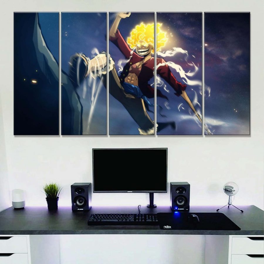 One Piece Monkey D. Luffy 45 Leinwandbilder – Bild 2