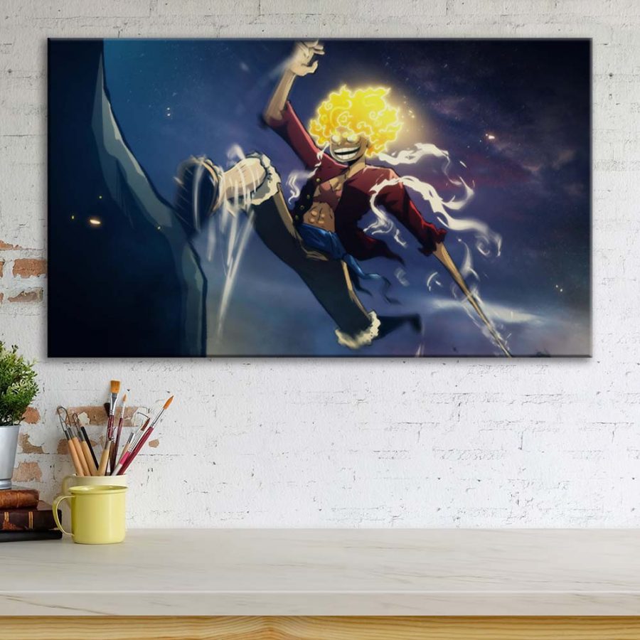 One Piece Monkey D. Luffy 45 Leinwandbilder – Bild 3