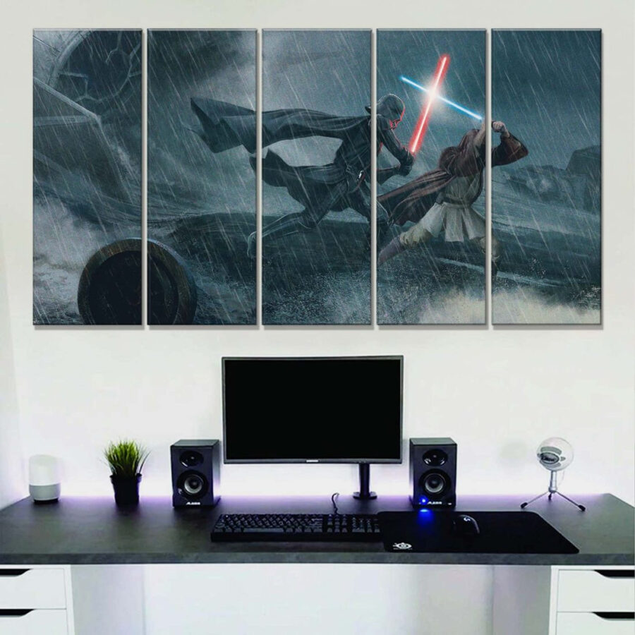 Star Wars Fight Leinwandbilder – Bild 2