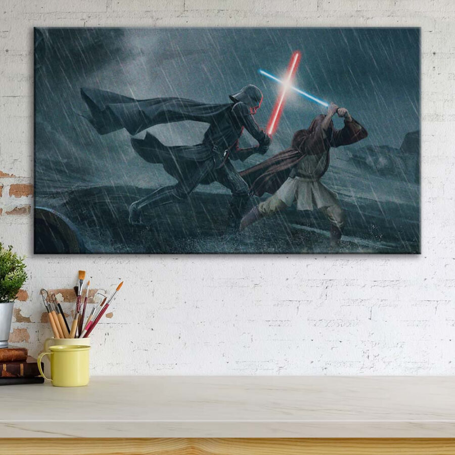 Star Wars Fight Leinwandbilder – Bild 3