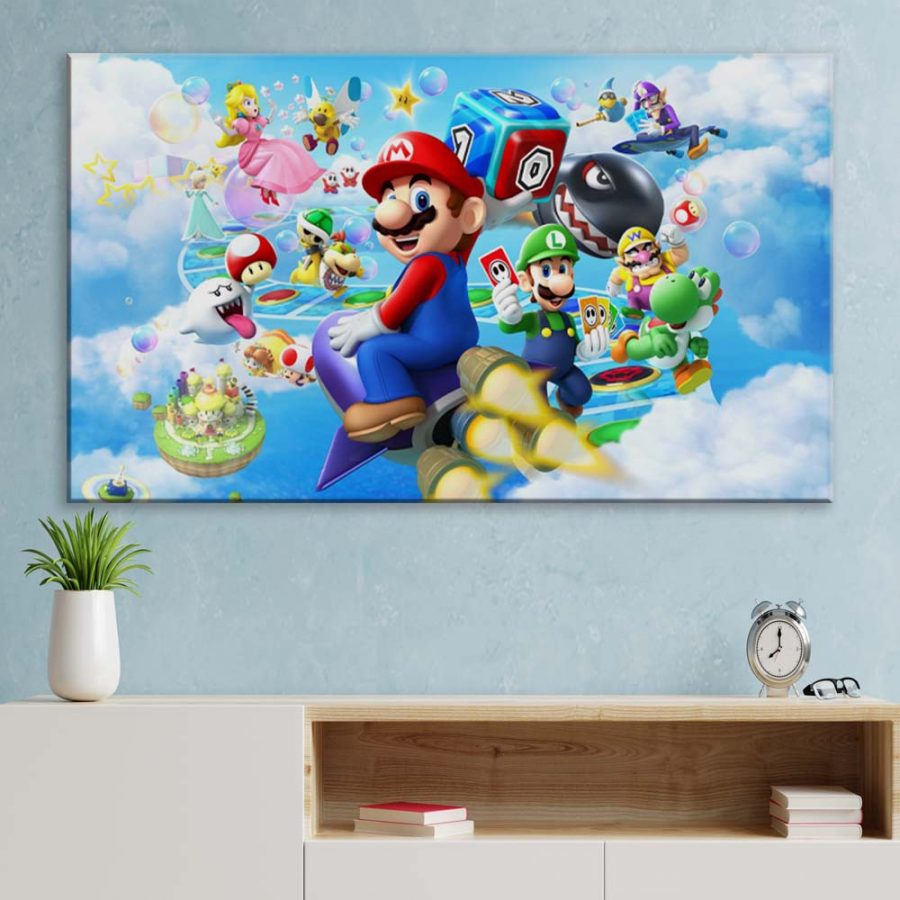 Super Mario 23 Leinwandbilder – Bild 3