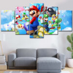 Super Mario 23 Leinwandbilder