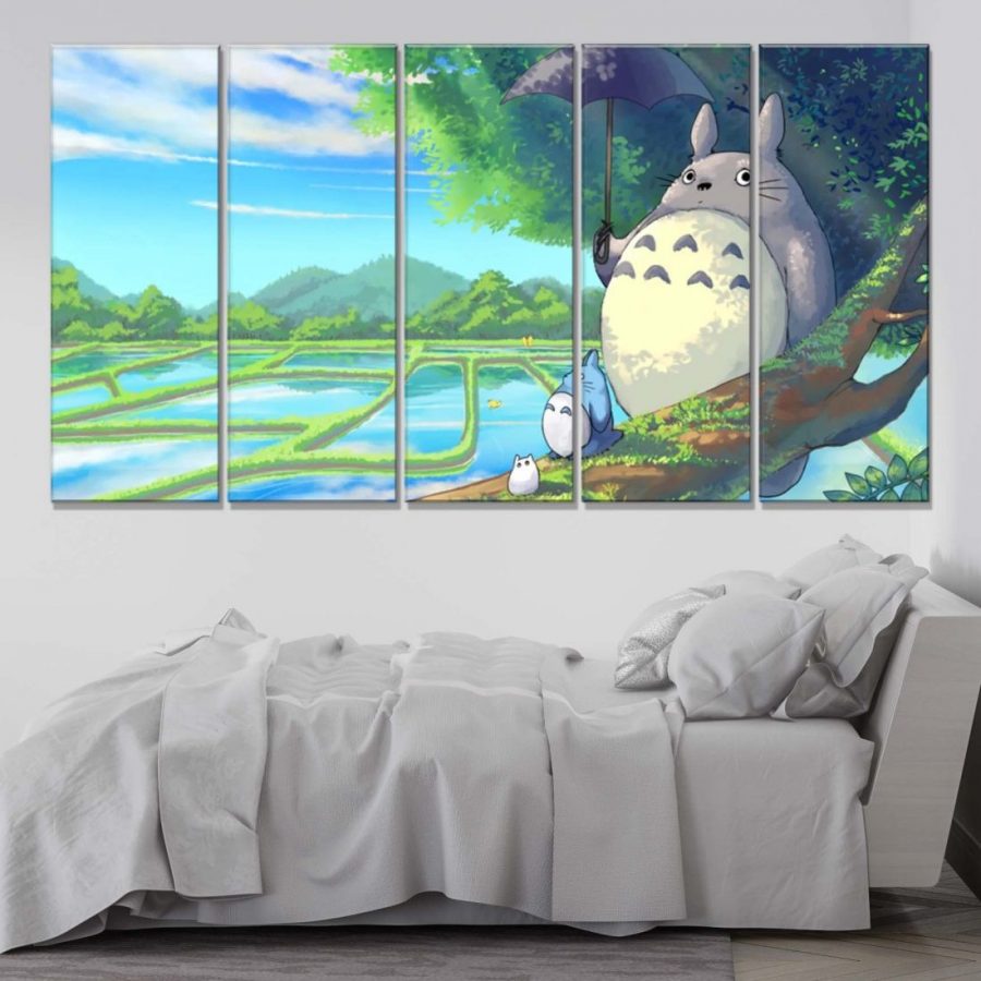Totoro Mein Nachbar Totoro 14 Leinwandbilder – Bild 2