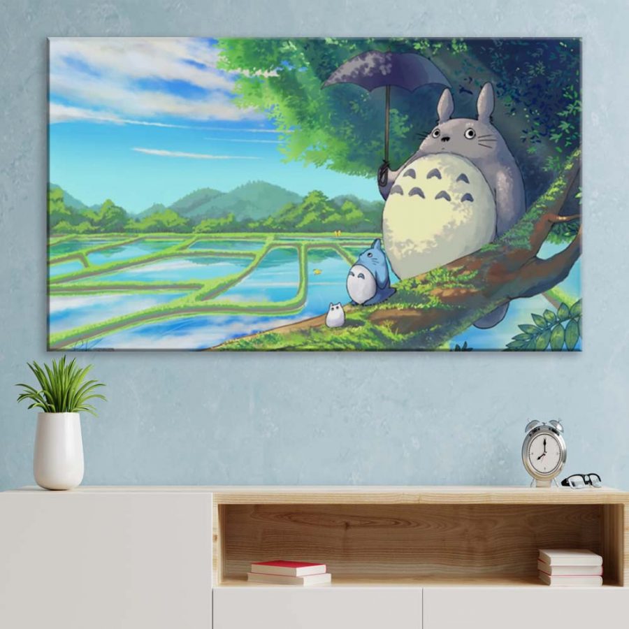 Totoro Mein Nachbar Totoro 14 Leinwandbilder – Bild 3