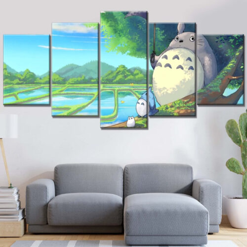 Totoro Mein Nachbar Totoro 14 Leinwandbilder