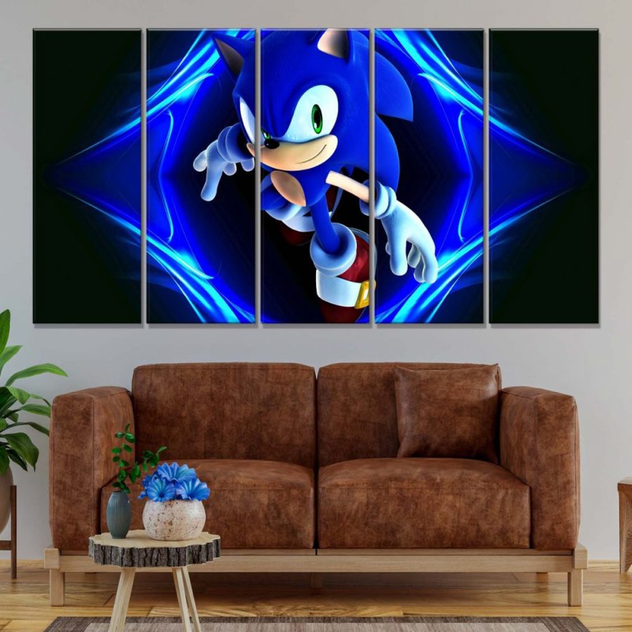 Sonic The Hedgehog 4 Leinwandbilder – Bild 2