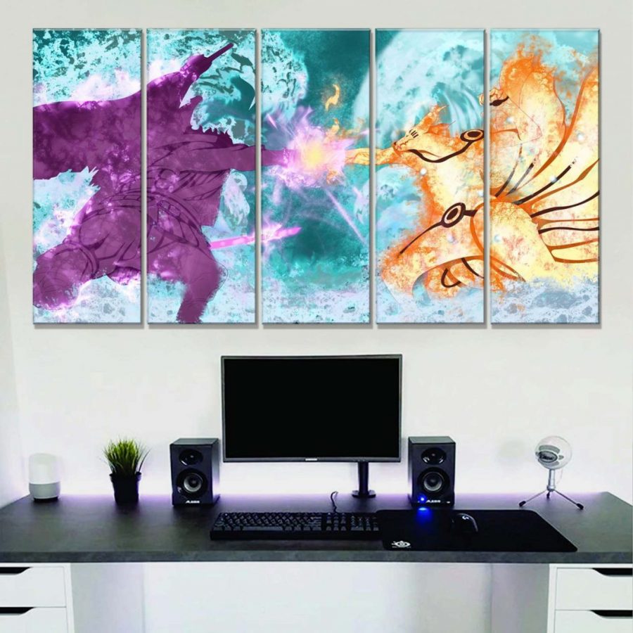 Naruto und Sasuke 11002 Leinwandbilder – Bild 2