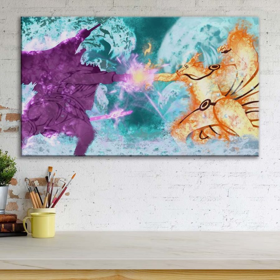 Naruto und Sasuke 11002 Leinwandbilder – Bild 3