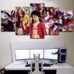 One Piece Alle Charaktere 56 Leinwandbilder