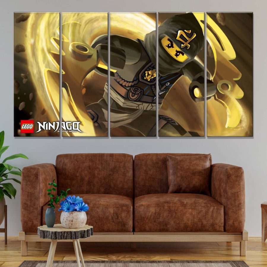 Ninjago Alle Charaktere 25 Leinwandbilder – Bild 2