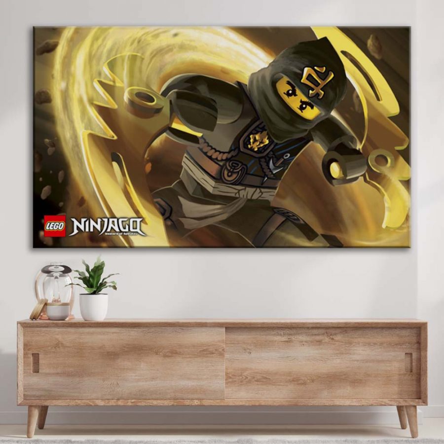 Ninjago Alle Charaktere 25 Leinwandbilder – Bild 3