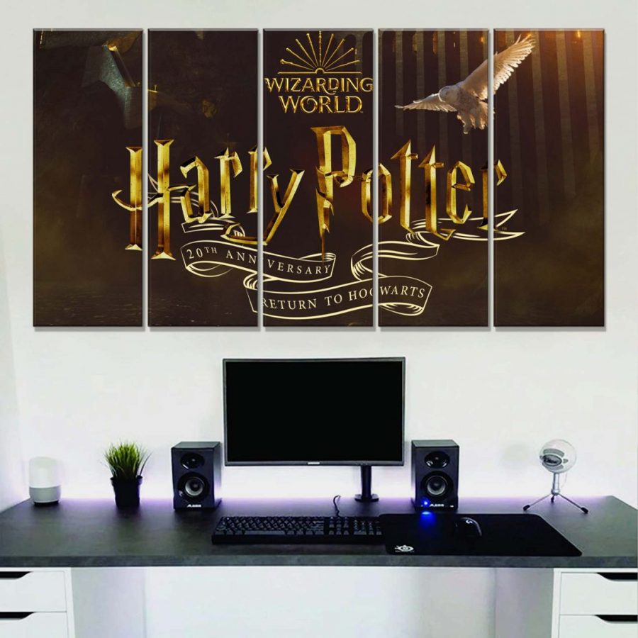 Harry Potter Hogwarts 1 Leinwandbilder – Bild 2