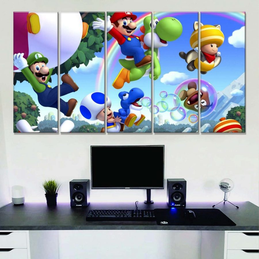 Super Mario 26 Leinwandbilder – Bild 2