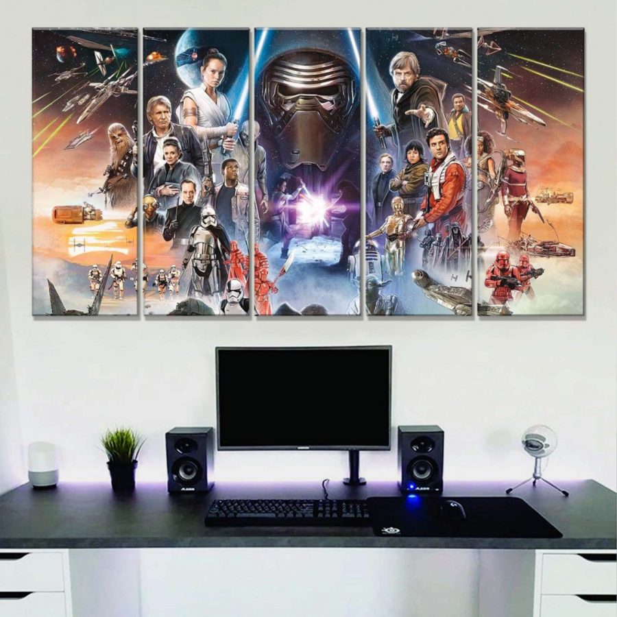 Star Wars Alle Charaktere 30 Leinwandbilder – Bild 2