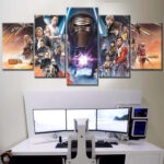 Star Wars Alle Charaktere 30 Leinwandbilder