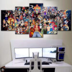One Piece Alle Charaktere 31 Leinwandbilder