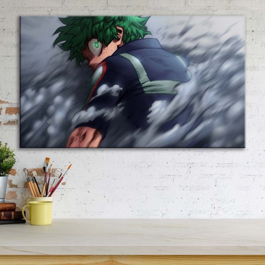 My Hero Academia Izuku Midoriya 4 Leinwandbilder – Bild 3