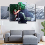 My Hero Academia Izuku Midoriya 4 Leinwandbilder