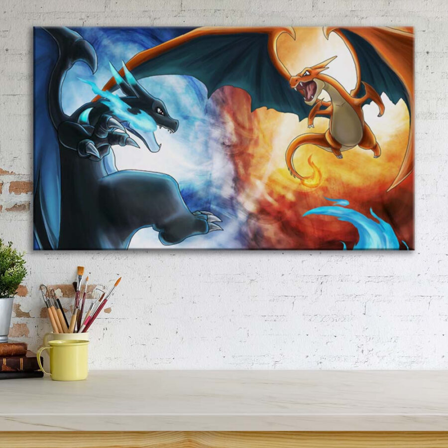 Pokemon Alle Charaktere 3 Leinwandbilder – Bild 3