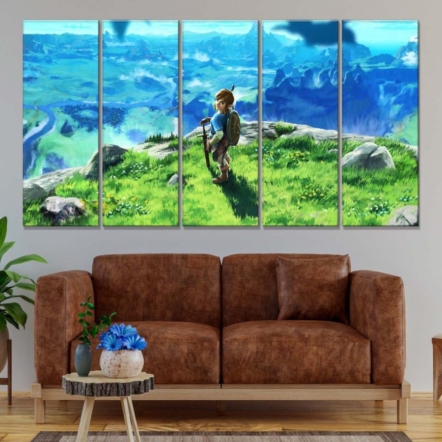 Link The Legend of Zelda 4 Leinwandbilder – Bild 2