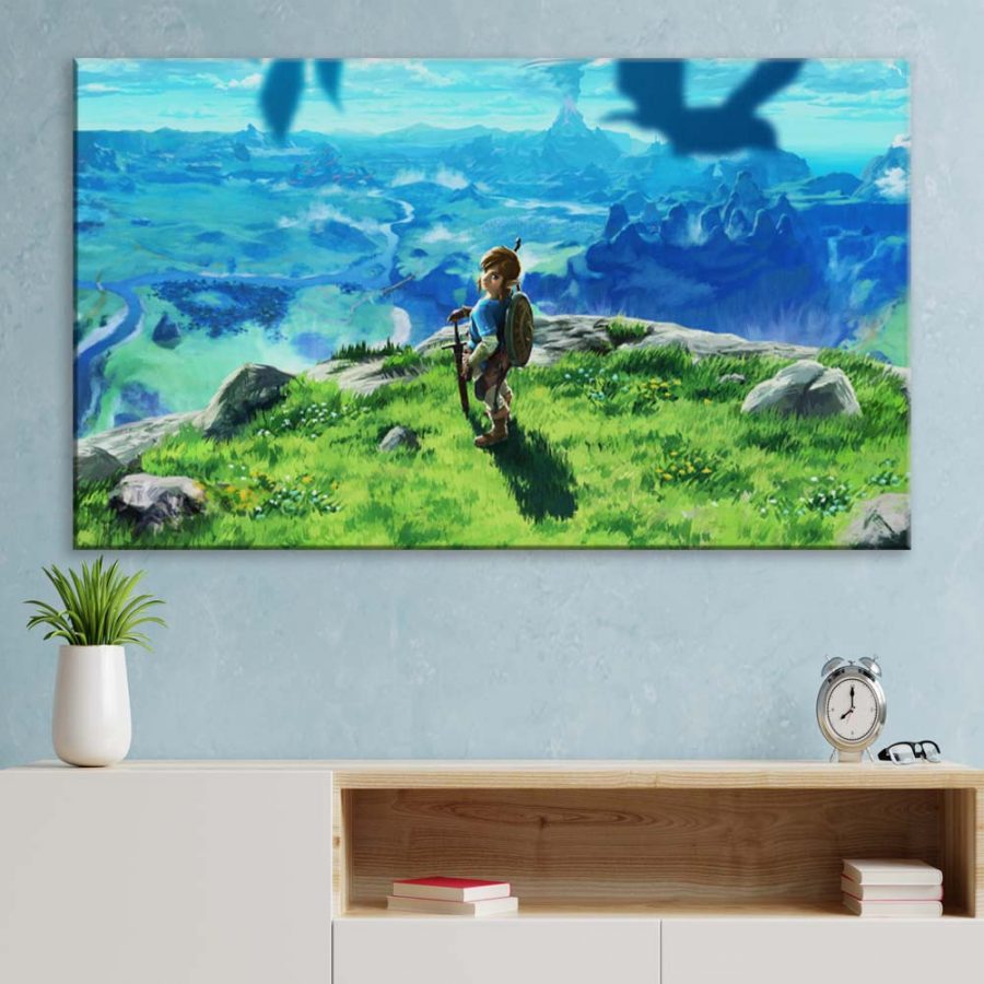 Link The Legend of Zelda 4 Leinwandbilder – Bild 3