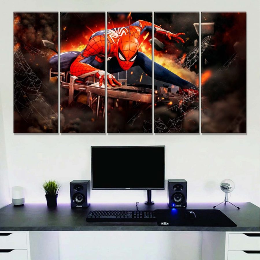 Spider Man Marvel 14 Leinwandbilder – Bild 2