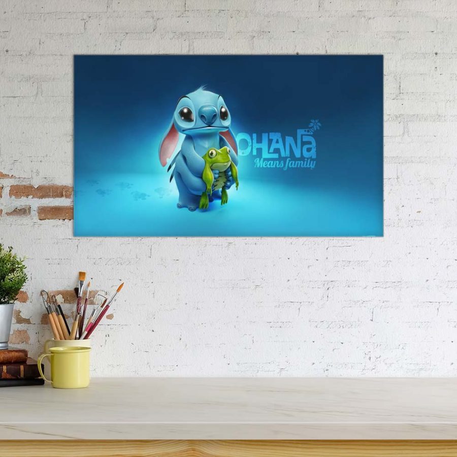 Disney Stitch 6 Leinwandbilder – Bild 3