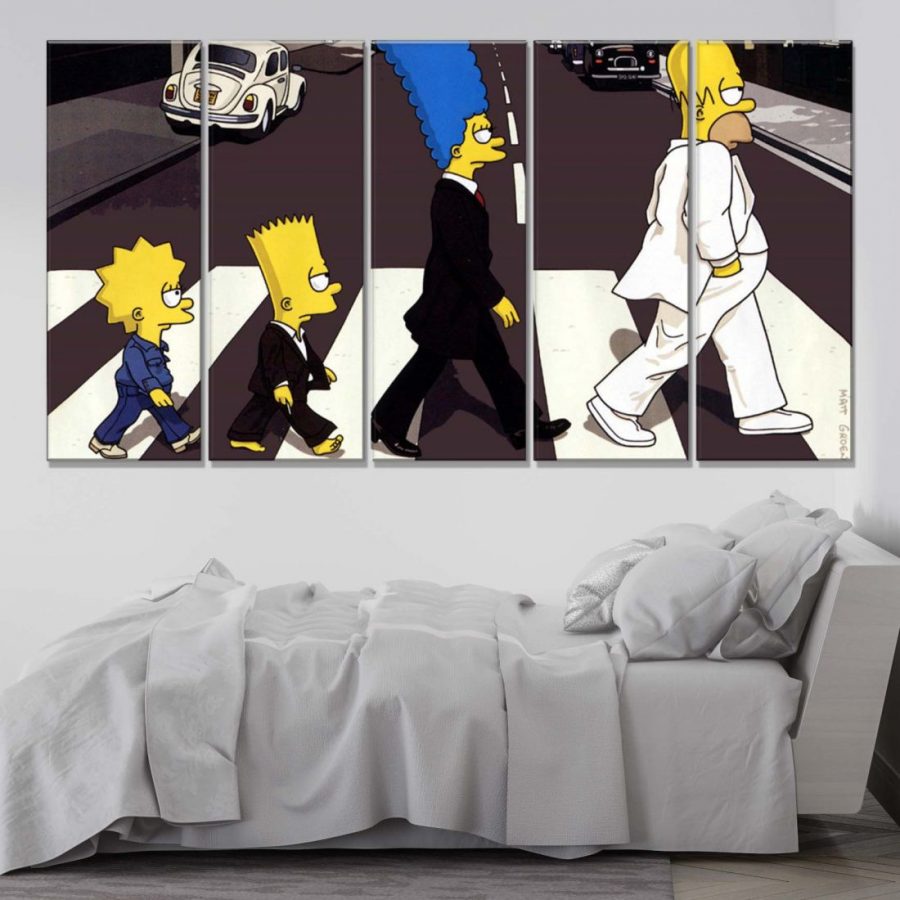 Die Simpsons 13 Leinwandbilder – Bild 2