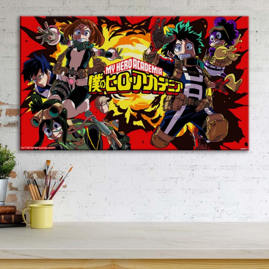 My Hero Academia Alle Charaktere 1 Leinwandbilder – Bild 3