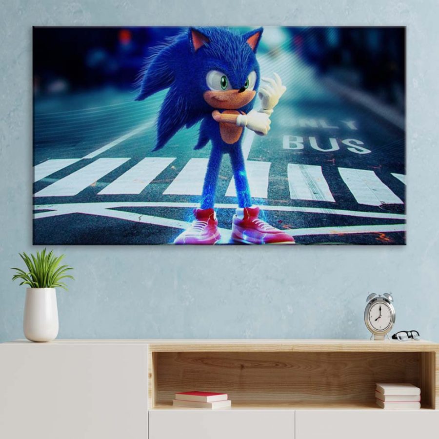 Sonic The Hedgehog Alle Charaktere 35 Leinwandbilder – Bild 3