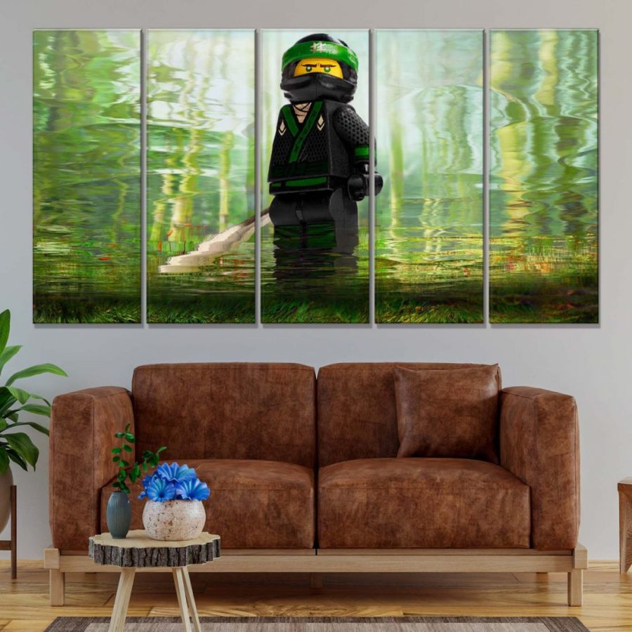 Ninjago Alle Charaktere 24 Leinwandbilder – Bild 2