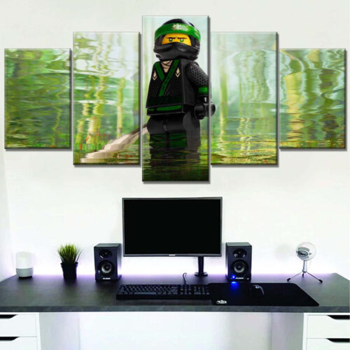 Ninjago Alle Charaktere 24 Leinwandbilder