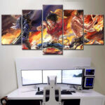 One Piece Alle Charaktere 40 Leinwandbilder