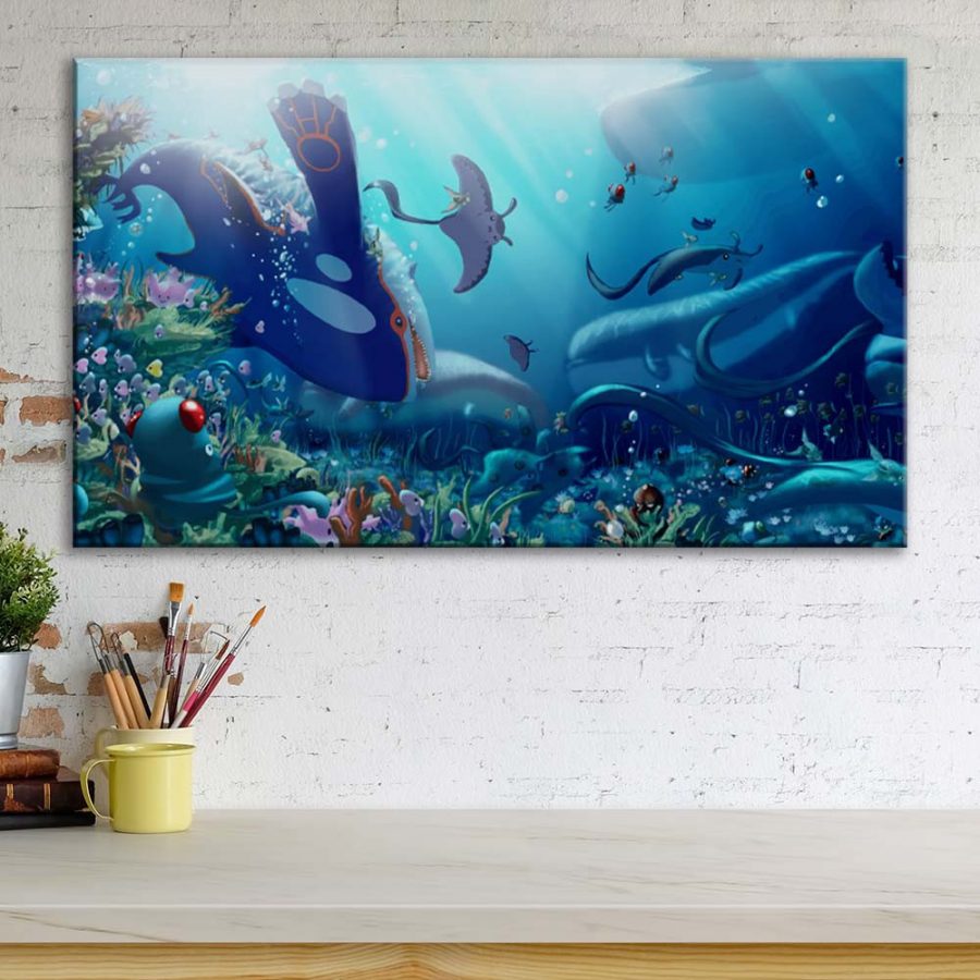 Pokemon Alle Charaktere 12 Leinwandbilder – Bild 3