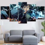 Sword Art Online Kirito 2 Leinwandbilder