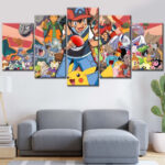 Pokemon Alle Charaktere 42 Leinwandbilder