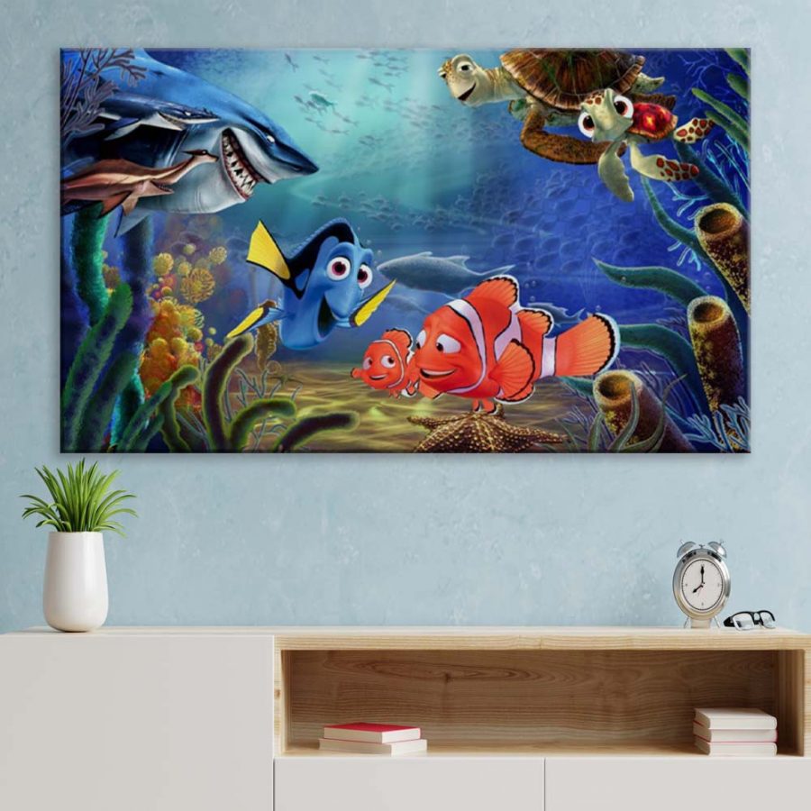 Findet Nemo Figuren 14 Leinwandbilder – Bild 3
