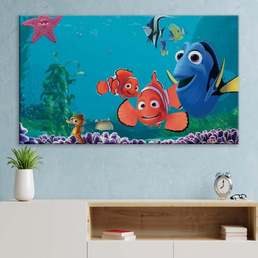 Findet Nemo Figuren 19 Leinwandbilder – Bild 3
