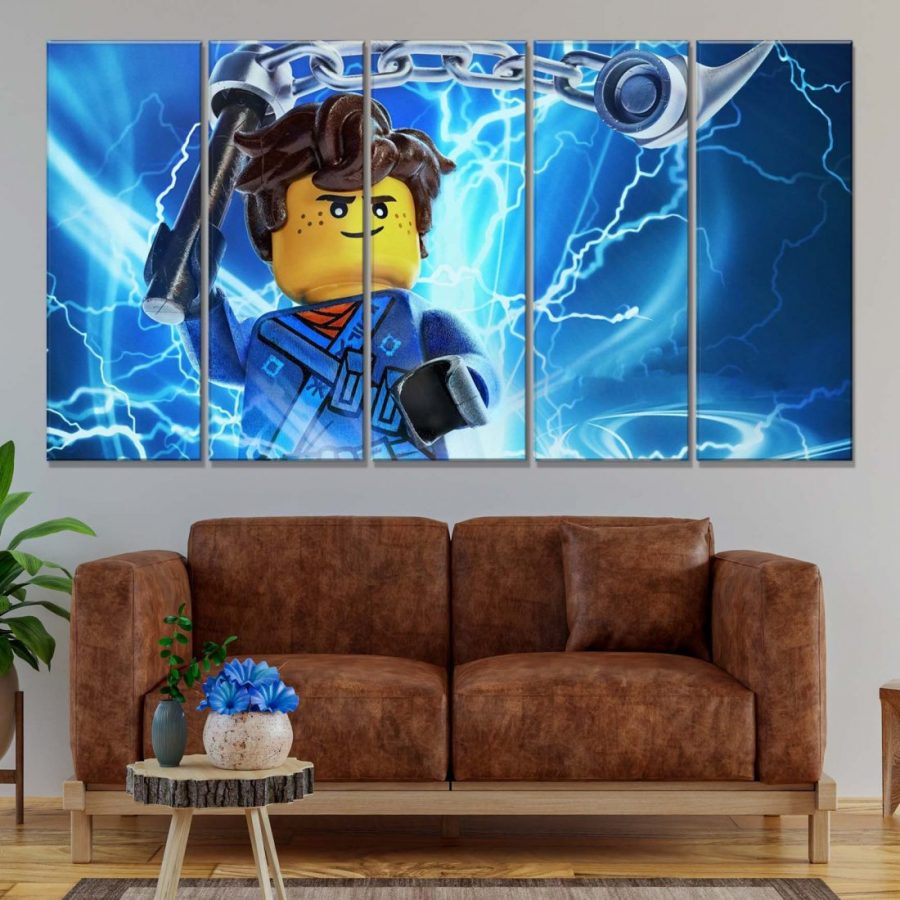 Jay Walker Ninjago Alle Charaktere 18 Leinwandbilder – Bild 2